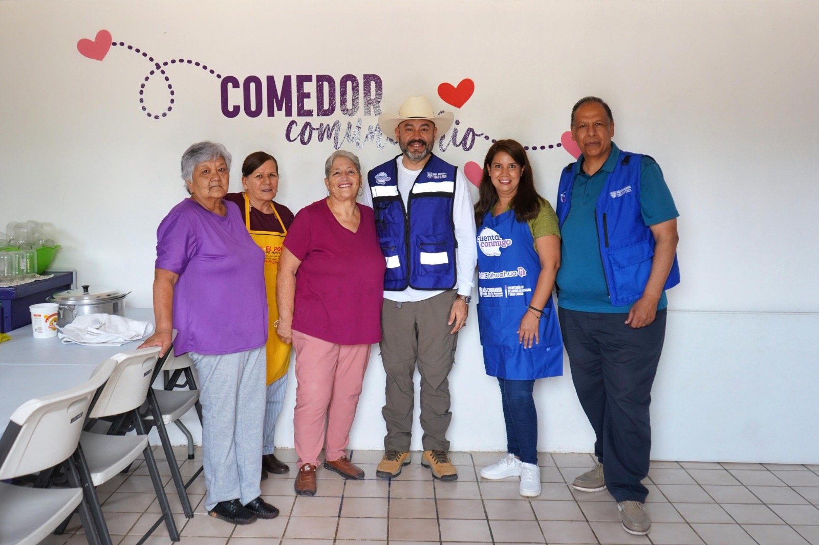 Fortalece Estado la alimentación de sectores prioritarios con comedores comunitarios en Cuauhtémoc