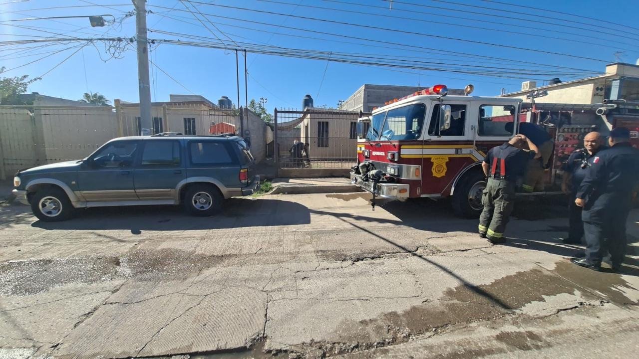 Flamazo en cilindro de gas deja a joven con lesiones en la colonia Revolución