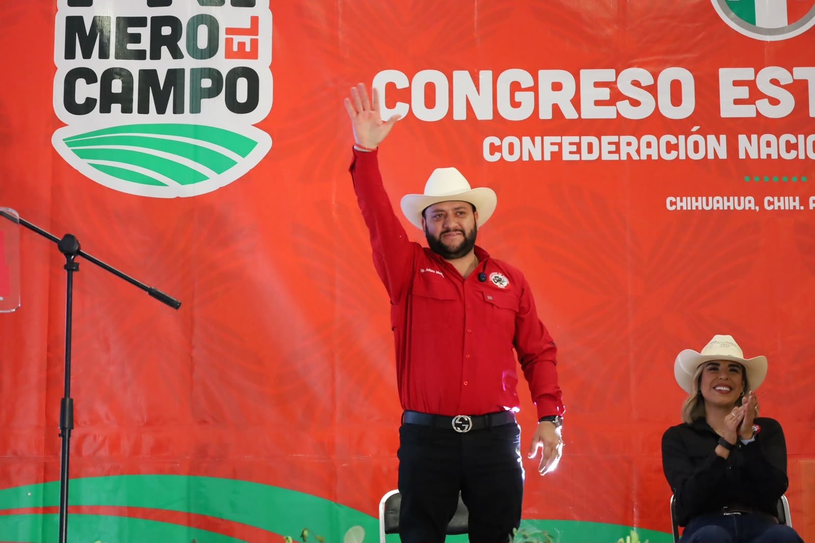 “Vamos a sacar a Morena, son enemigos del campo”: Arturo Medina encabeza Congreso Estatal Campesino