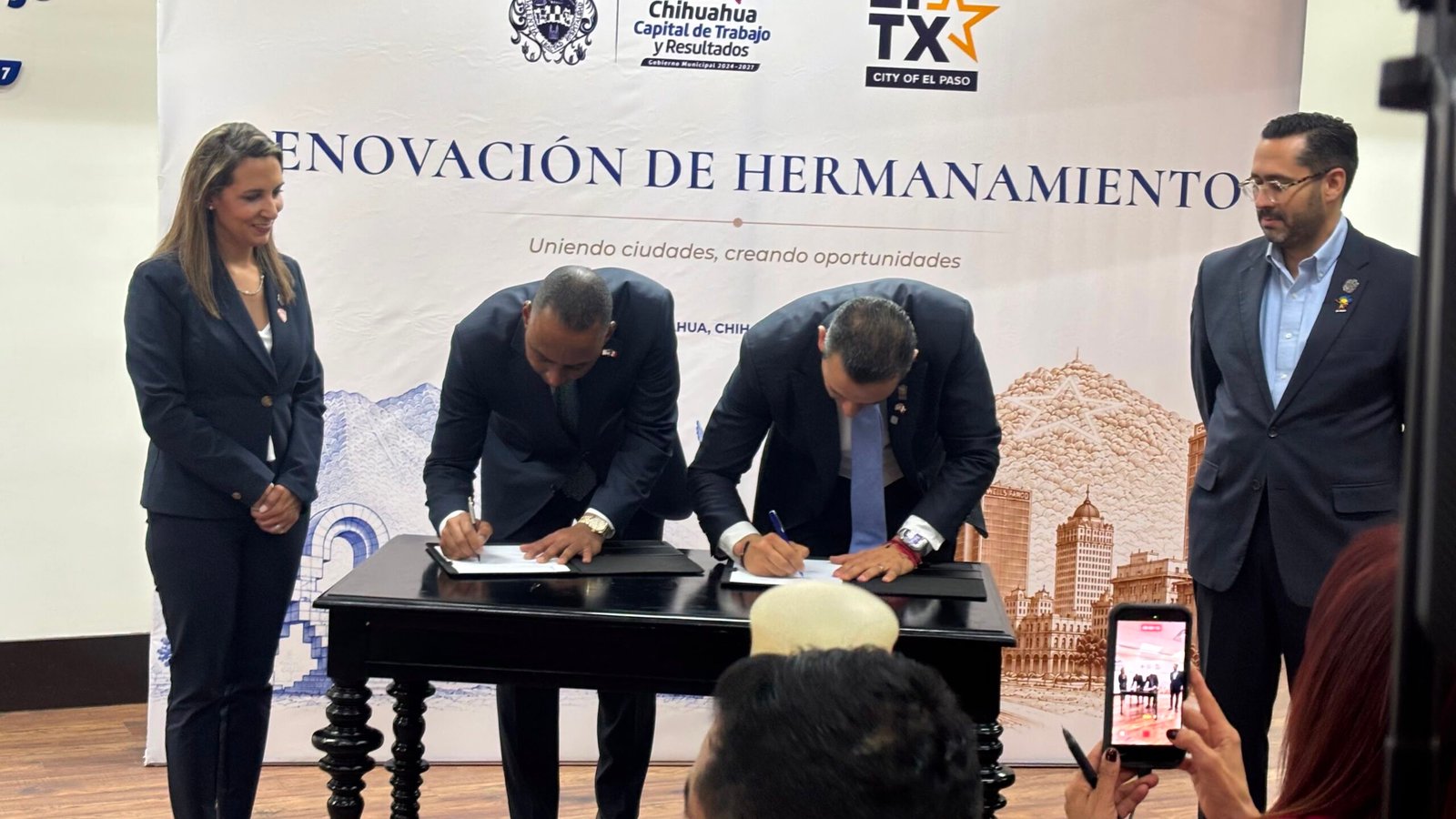Chihuahua y El Paso retoman hermanamiento para impulsar oportunidades a ambos lados de la frontera