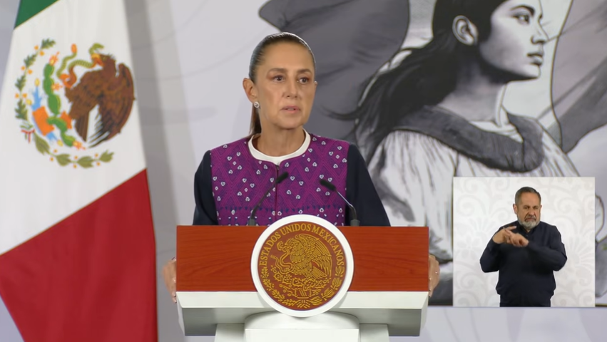 Niega Sheinbaum amenazas contra Maru Campos, asegura que investigación de la FGR no es asunto político