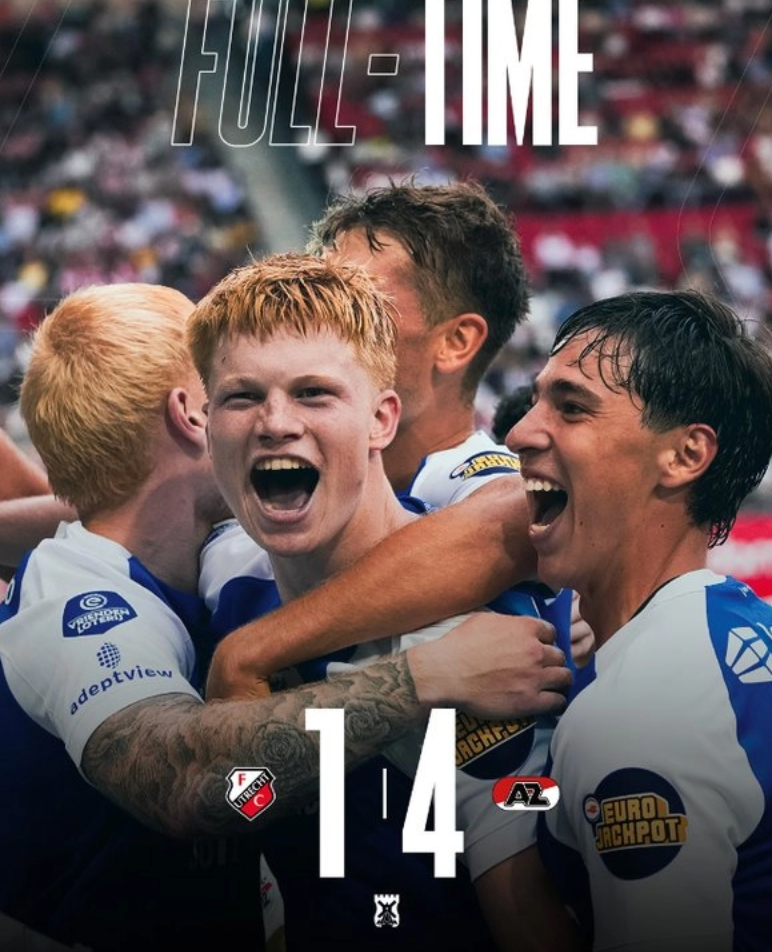 Mateo Chávez colabora con dos asistencias en goleada del AZ Alkmaar