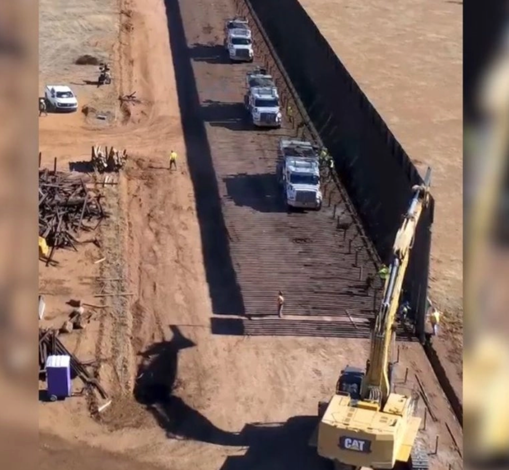CBP reactiva construcción de muro en Arizona para busca cerrar brecha de 100 km en frontera con Sonora