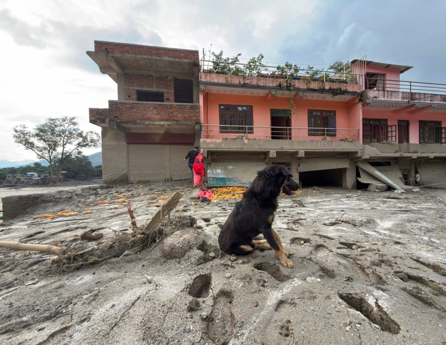 Aumenta a 586 la cifra de muertos y más de 2 mil 400 desaparecidos por deslaves en Nepal y China