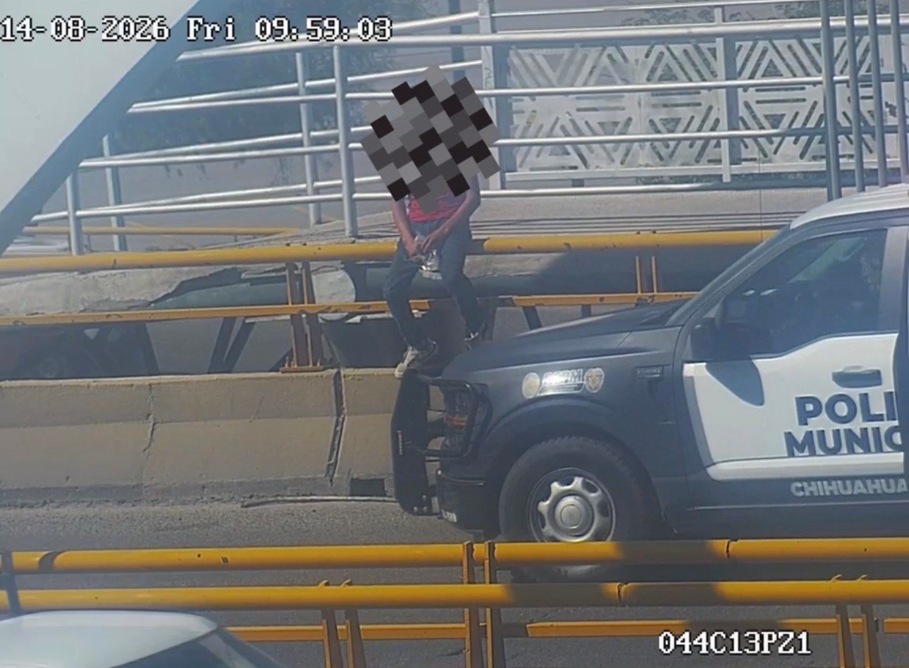 Evita Policía Municipal que persona en crisis atentara contra su vida