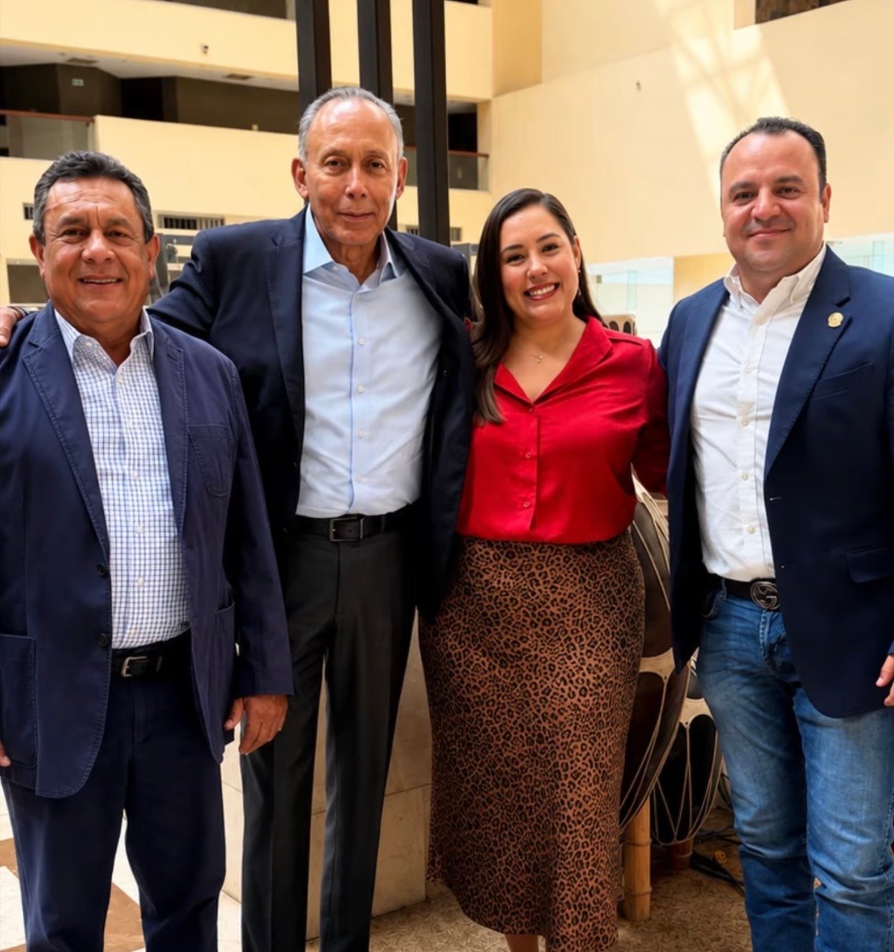El enviado del CEN azul-Memo Ramírez, Joss y Reyes Baeza-Paty Terrazas, encuentro con Calderón y Margarita-América y Rubén Aguilar, con Cruz en Ahumada