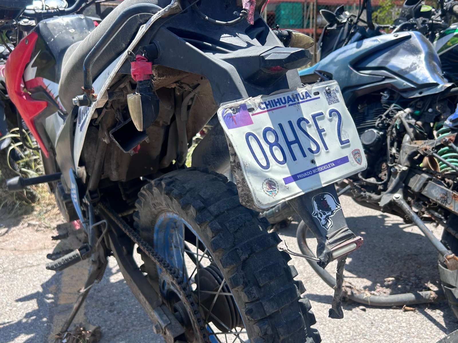 Aseguradas 56 motocicletas en lo que va del mes; dos por delitos y 12 tenían el número de serie alterado