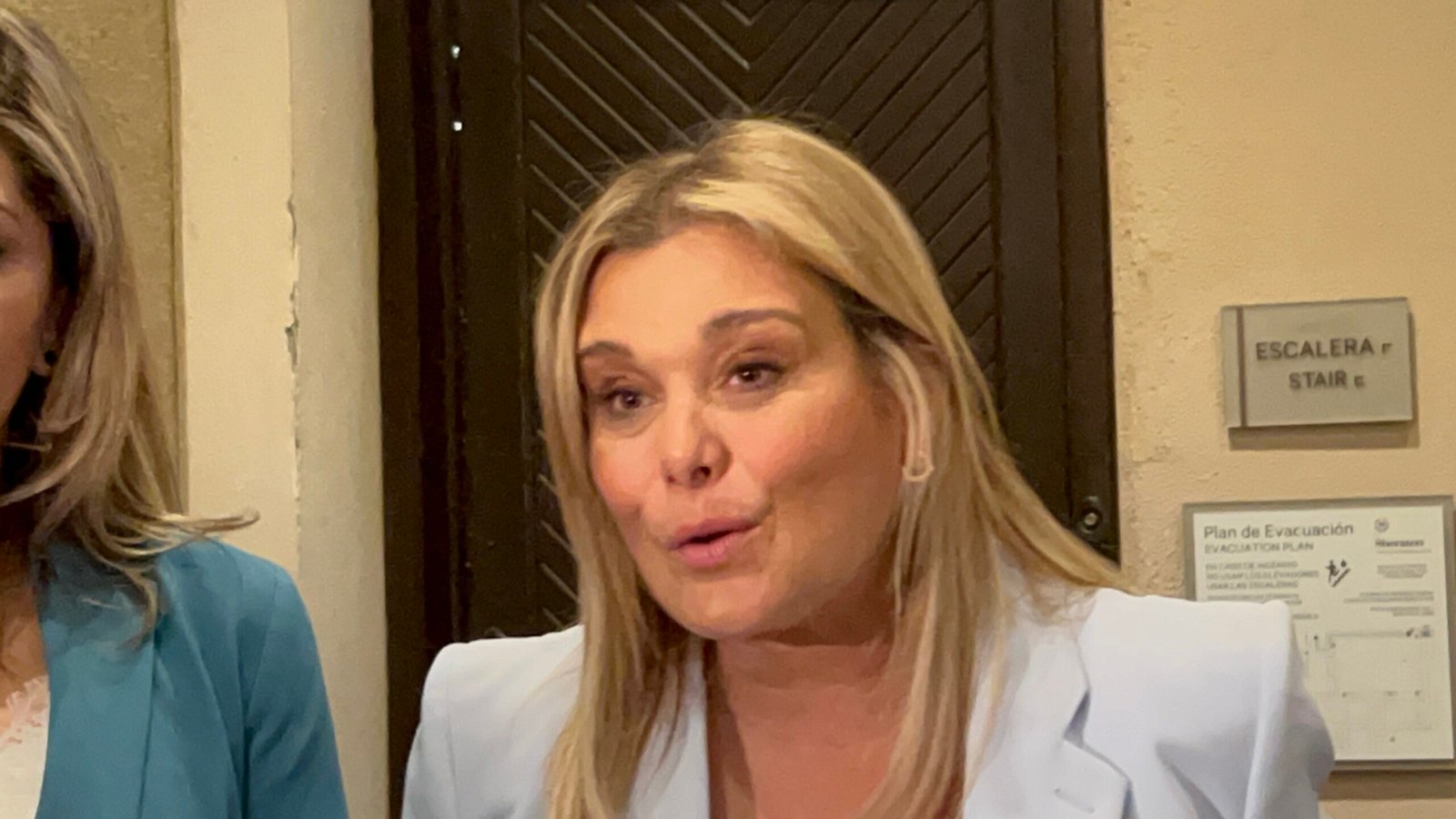 Minimiza Maru Campos retiro de visa a Andy López
