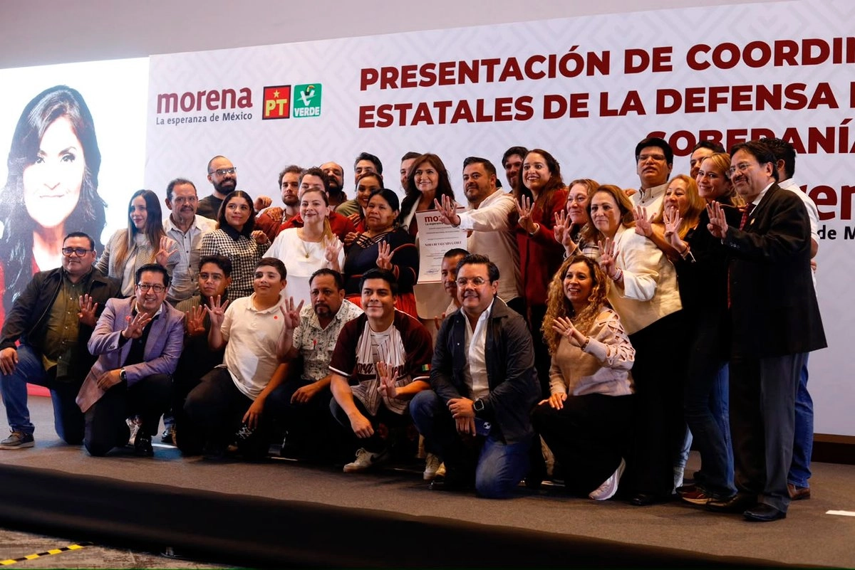 Morena inicia designación de sus coordinadores estatales en defensa de la transformación