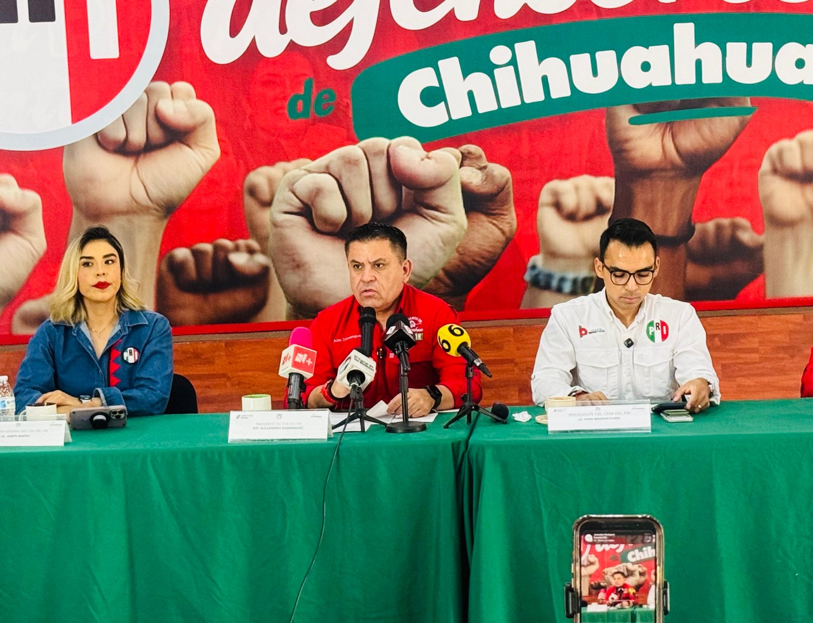 Revela PRI Chihuahua agenda de ‘Alito’ Moreno durante su visita a la capital
