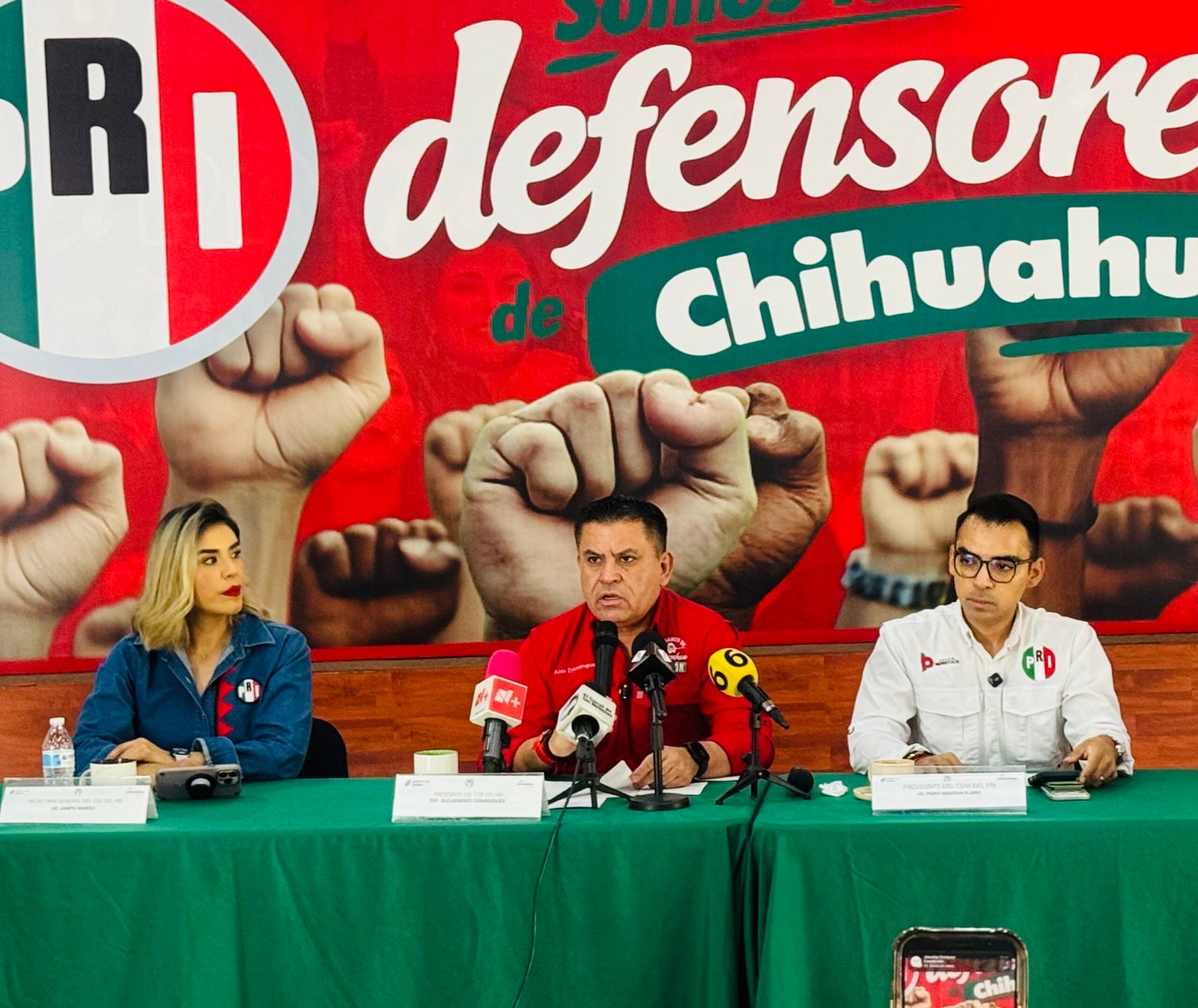 “A quien ponga Morena a la gubernatura nos tiene sin cuidado, tienen mucha basura bajo la alfombra”: PRI