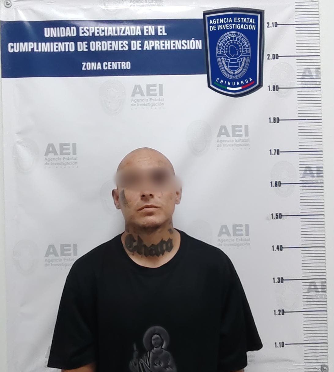 Lo detiene AEI en la colonia Plan de Ayala por ejercer violencia familiar en Chihuahua