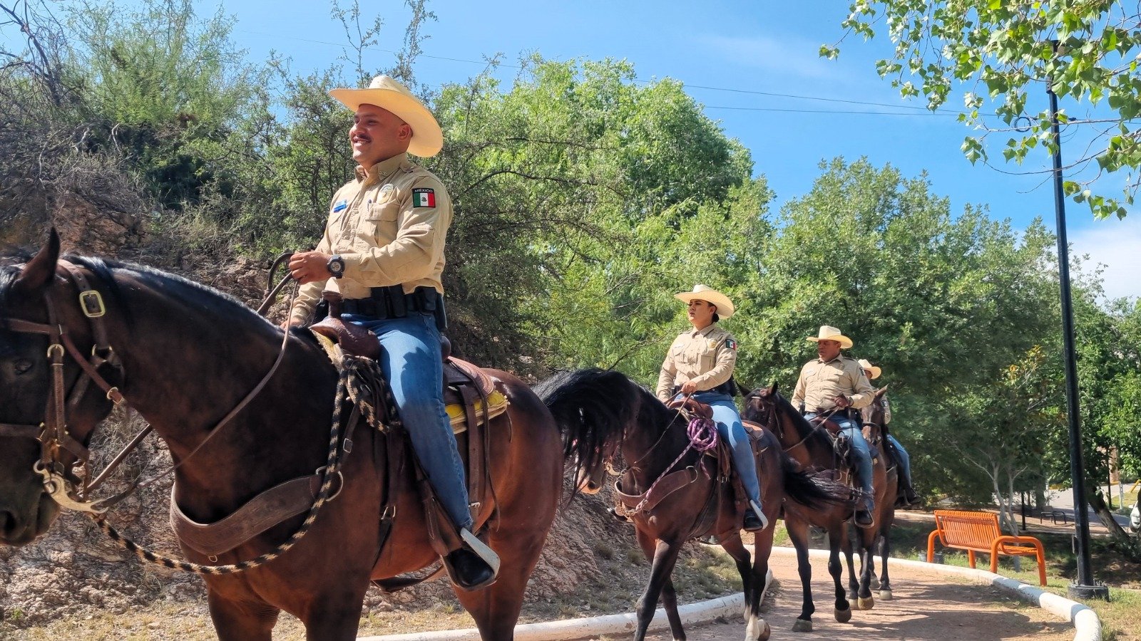 Cumple Policía Montada 34 años de servir y proteger a las familias chihuahuenses