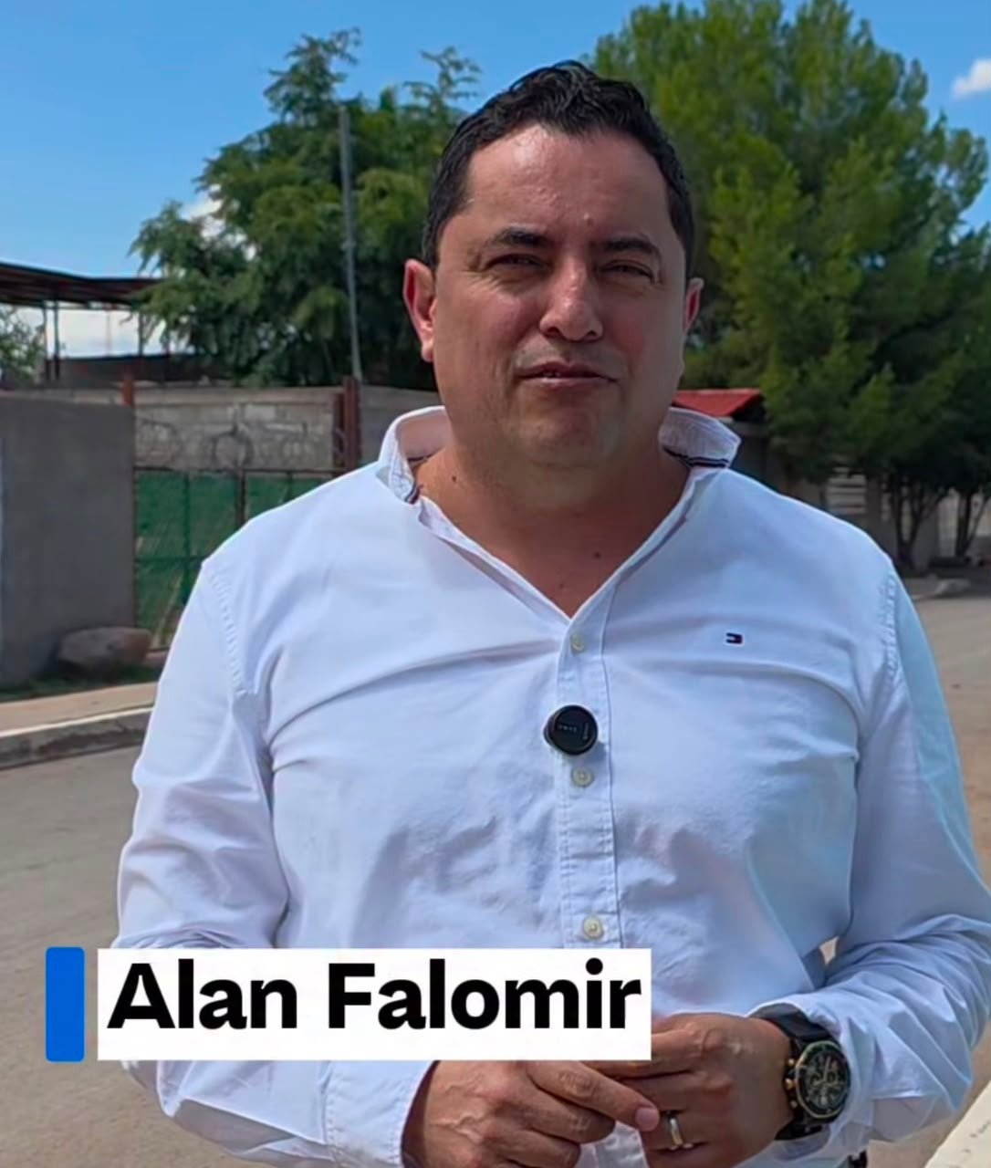 Falomir arremete contra “politiquería” y defiende inversiones en servicios básicos