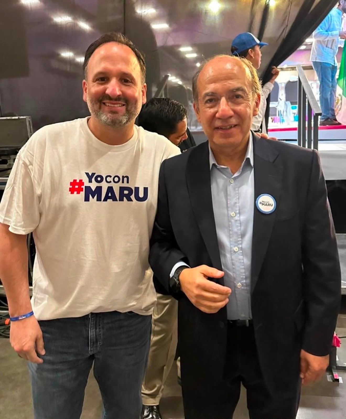 De la Peña felicita a Felipe Calderón por su cumpleaños y reconoce su trayectoria en la vida pública