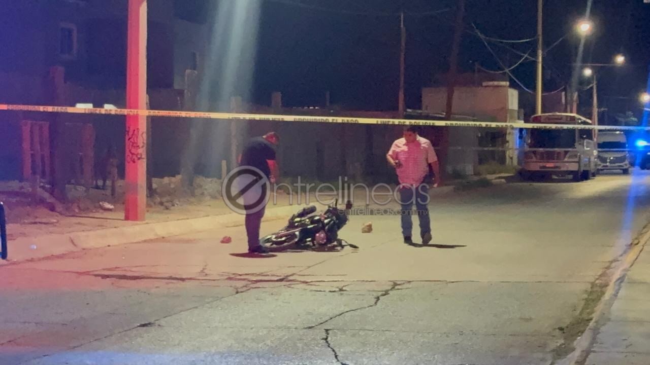 Disparan contra joven en la colonia Villa Juárez; agresor huye y abandona motocicleta