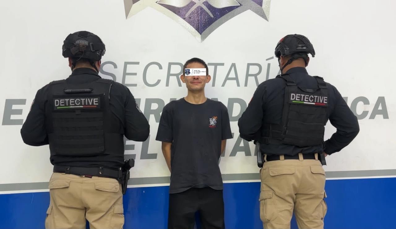 Arresta SSPE a presunto responsable de incendio en automotriz de Ciudad Juárez