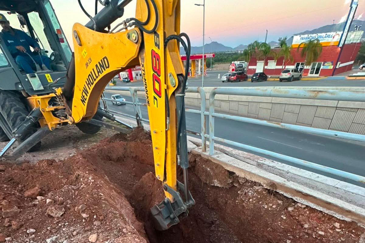 Reparará JMAS Chihuahua fuga en conducción de 14 pulgadas