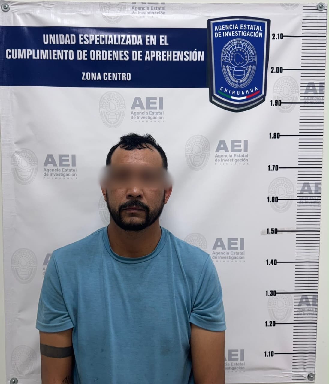 Detiene AEI a masculino por violencia familiar en la colonia Rinconadas de Sierra Azul