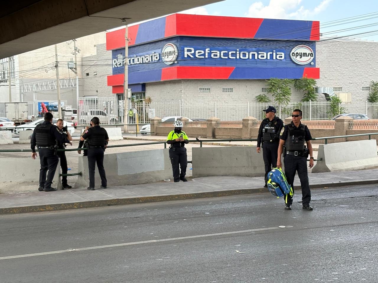 Mujer sufrió paro respiratorio en calles del Centro y fue reanimada por policías