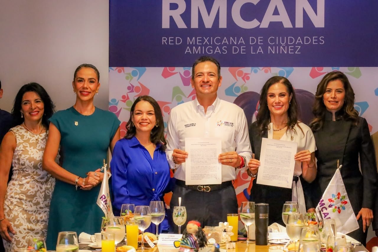Concluye Marco Bonilla presidencia de la Red Mexicana de Ciudades Amigas de la Niñez con 219 municipios activos
