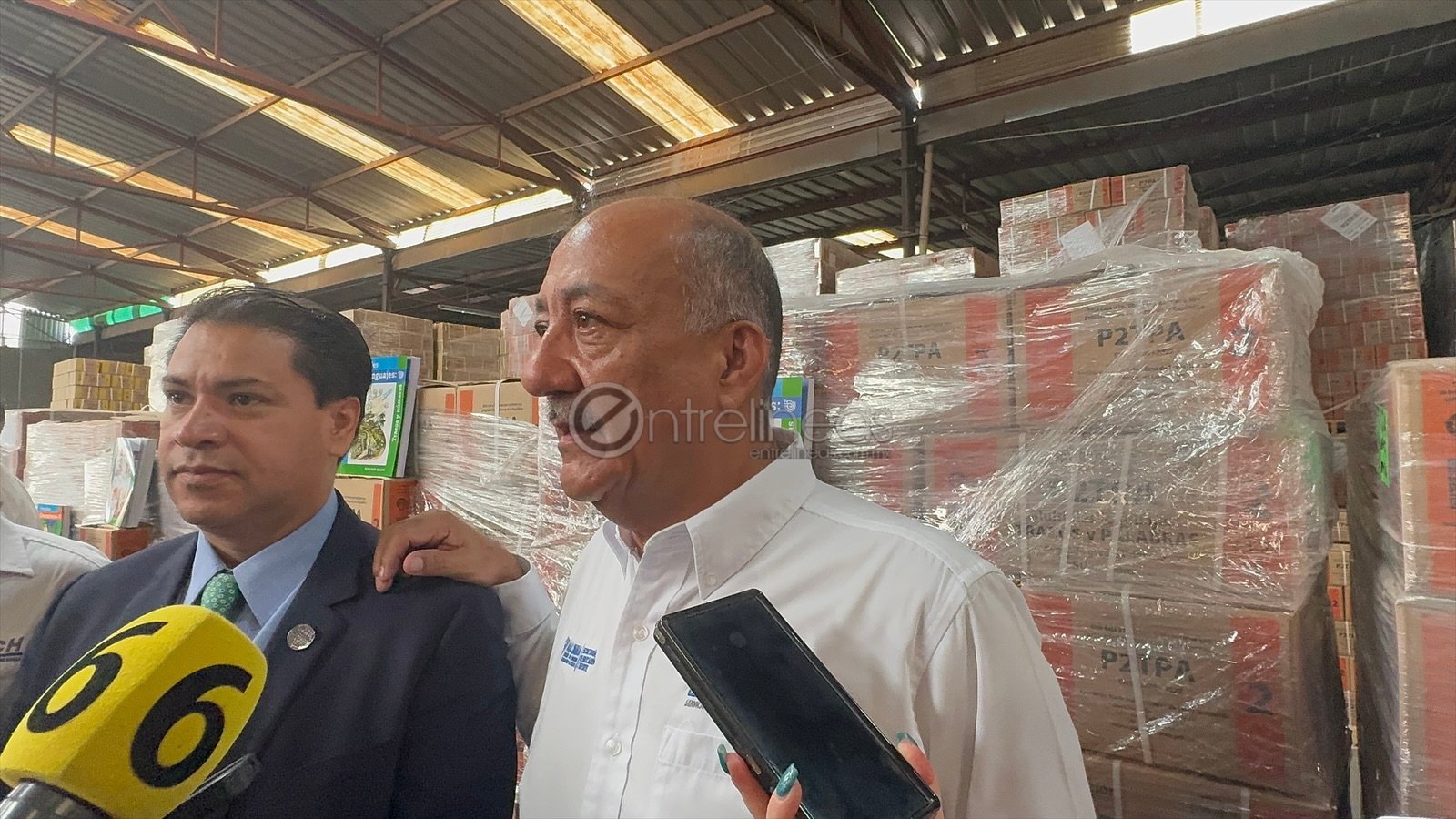 En bodegas de Educación Estatal el 97% de Libros de Texto Gratuito