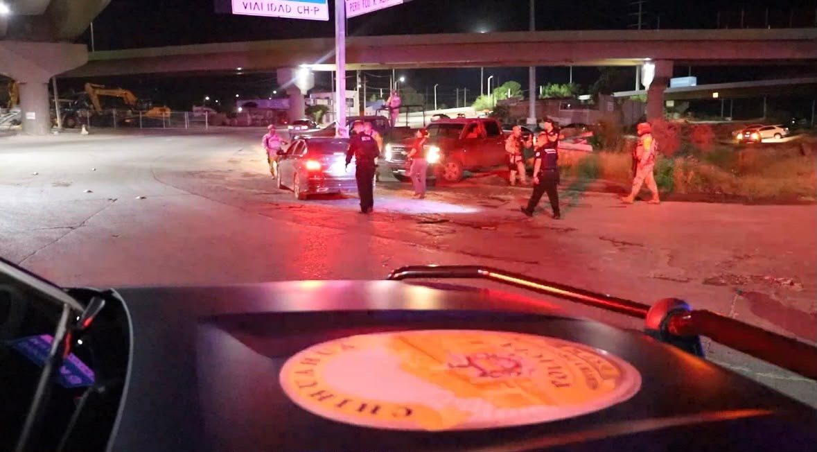 Reforzaron la seguridad en Chihuahua capital con filtros y patrullajes nocturnos
