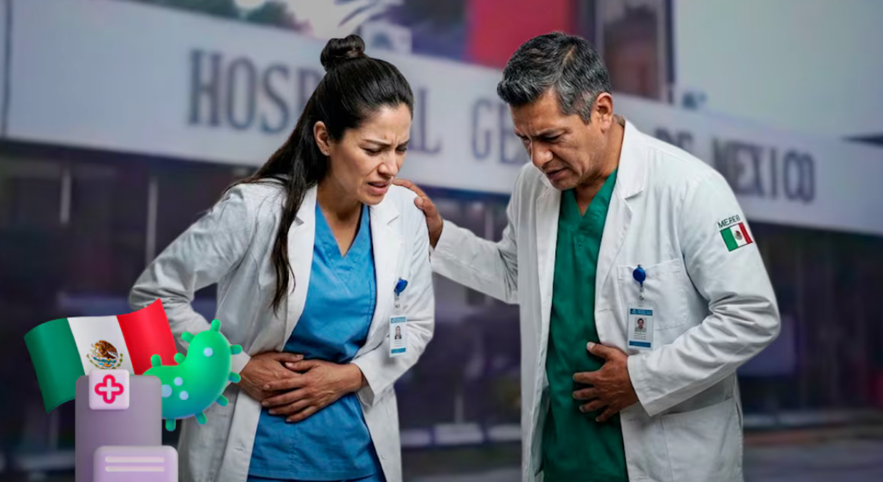Hospital General de México: 135 médicos presentan síntomas por brote de Salmonella