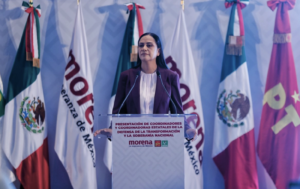 Ariadna Montiel critica a Jorge Romero, dirigente del PAN, por su gira por Europa: “Busca afuera el respaldo que perdieron en México”