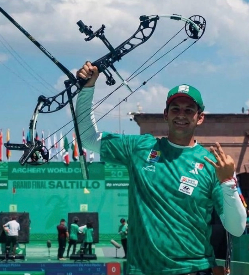 Rodrigo González gana bronce para México en la Copa del Mundo de Tiro con Arco