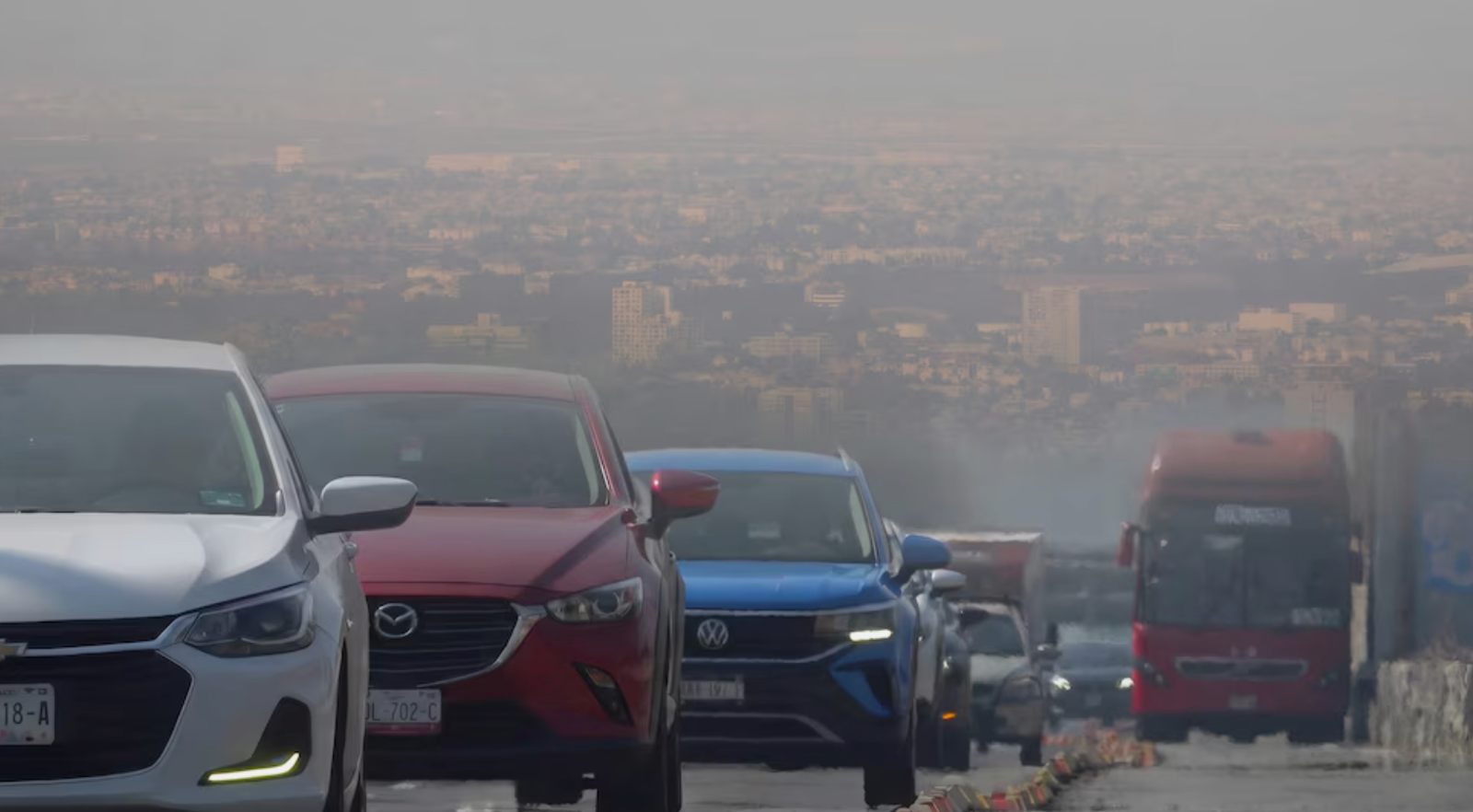 Contaminación por ozono obliga a Fase 1 de Contingencia en el Valle de México, así queda el Hoy No Circula