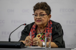 “Soberanía no se somete a presiones externas ni internas”: Ernestina Godoy