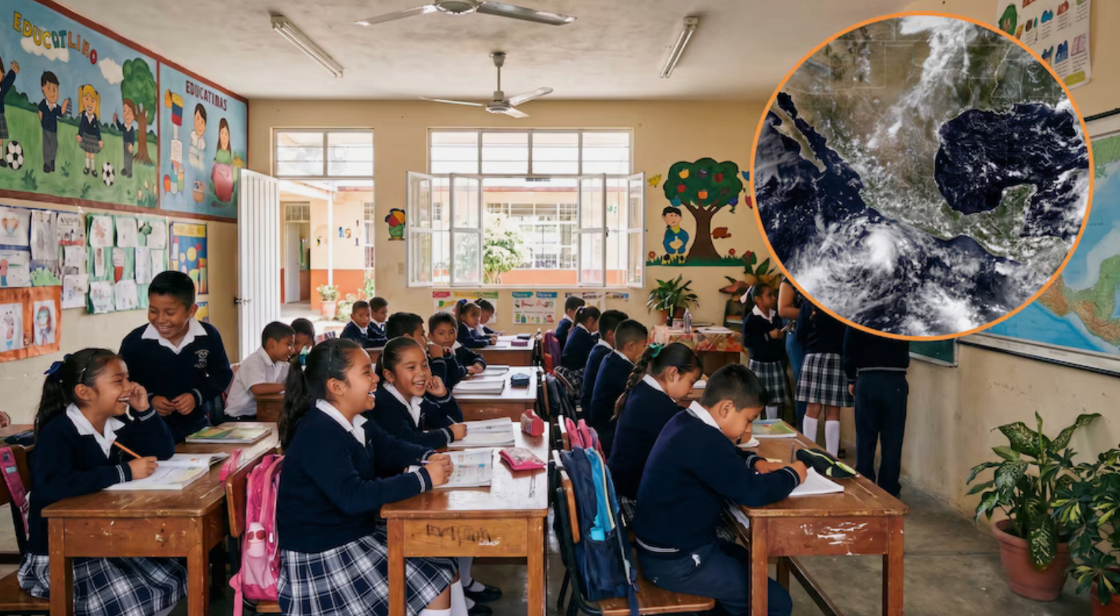 Huracán “Polo”: suspenden clases en Guerrero y Michoacán; estas son las regiones afectadas
