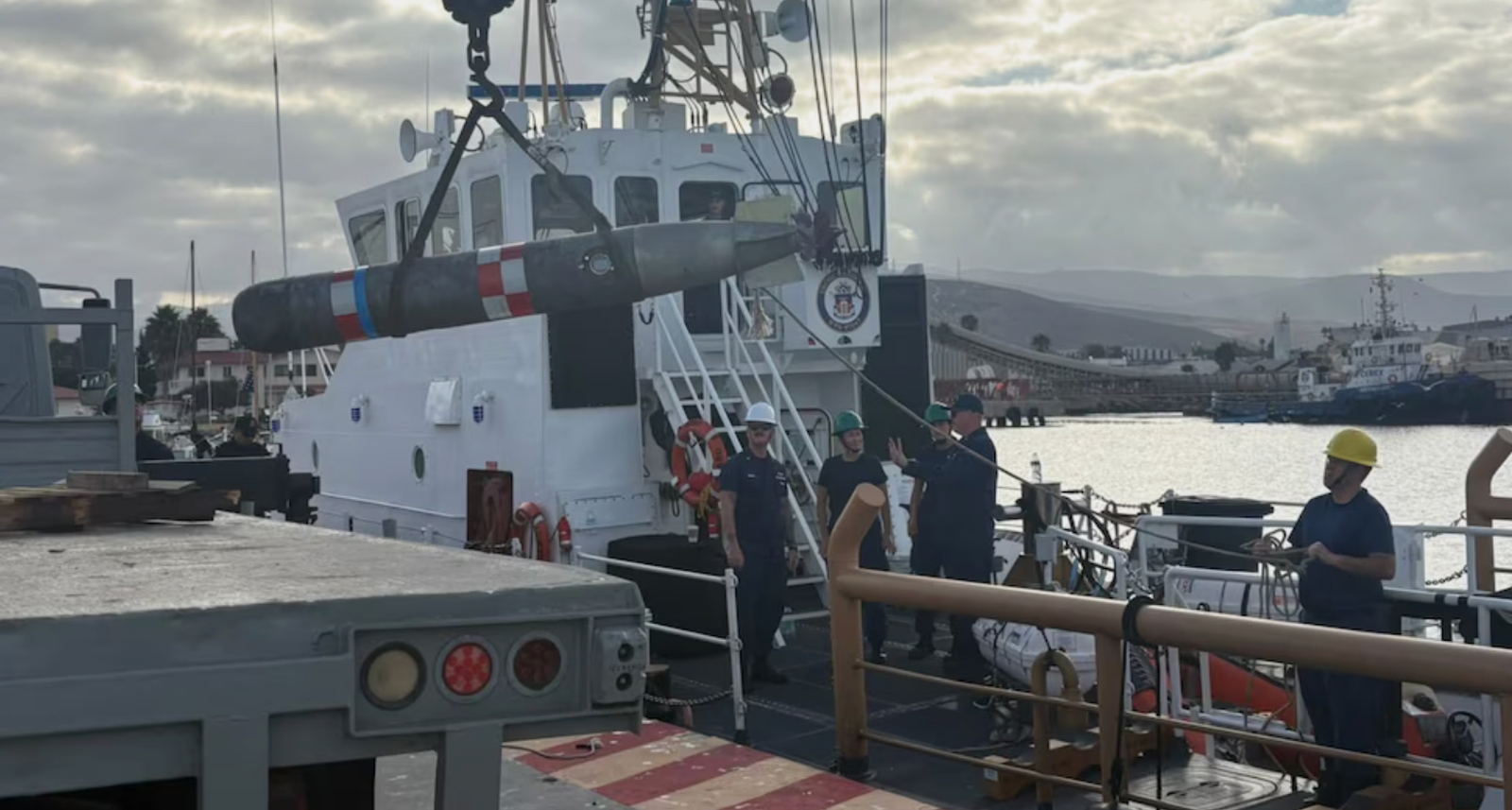 Una práctica de militares de EEUU y problemas en su localización: así se extravió el torpedo que hallaron en Ensenada