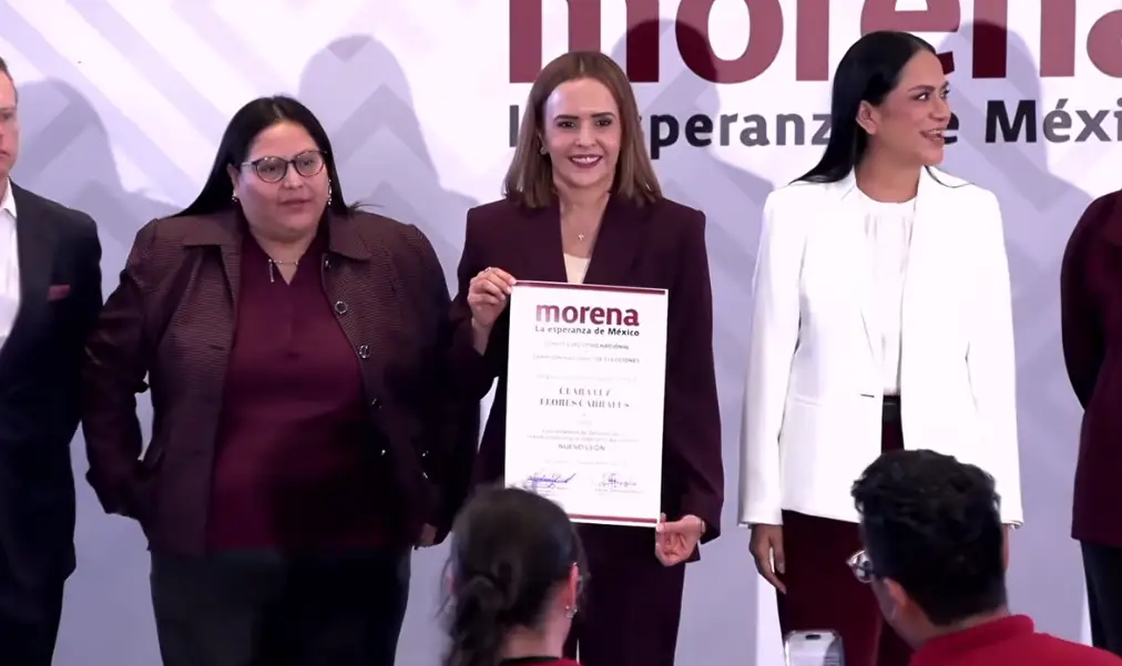Designa Morena a Clara Luz Flores como su coordinadora estatal en Nuevo León
