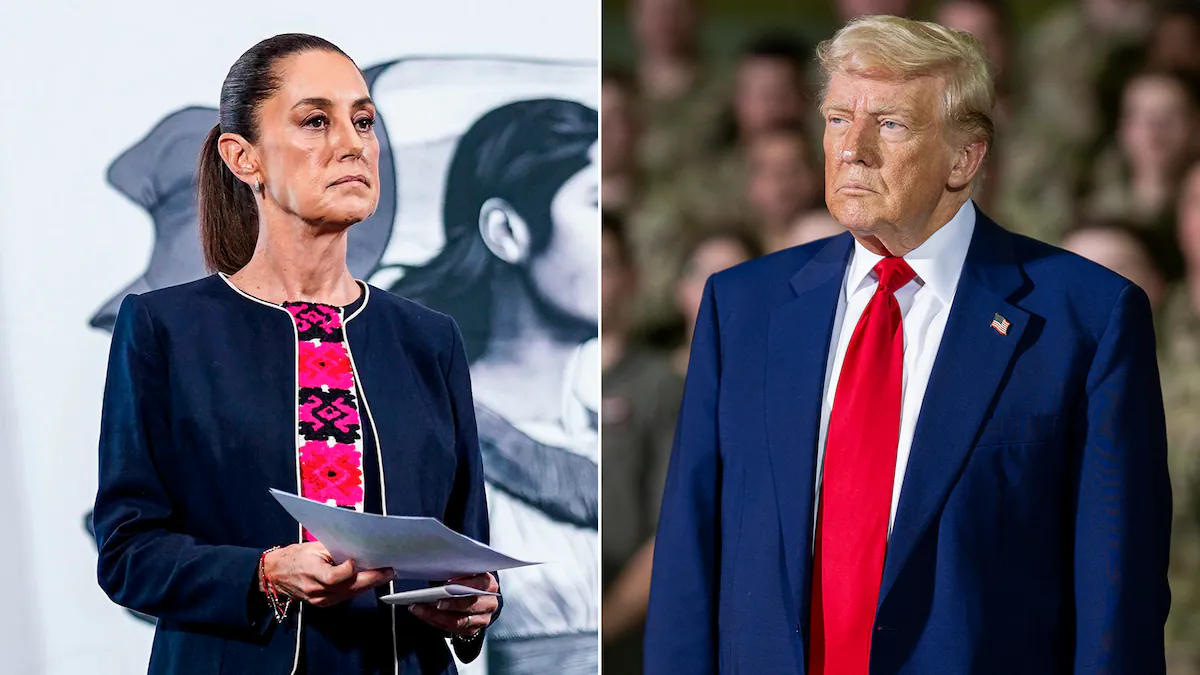 Trump exige a Sheinbaum procesar a funcionarios que protejan a los cárteles