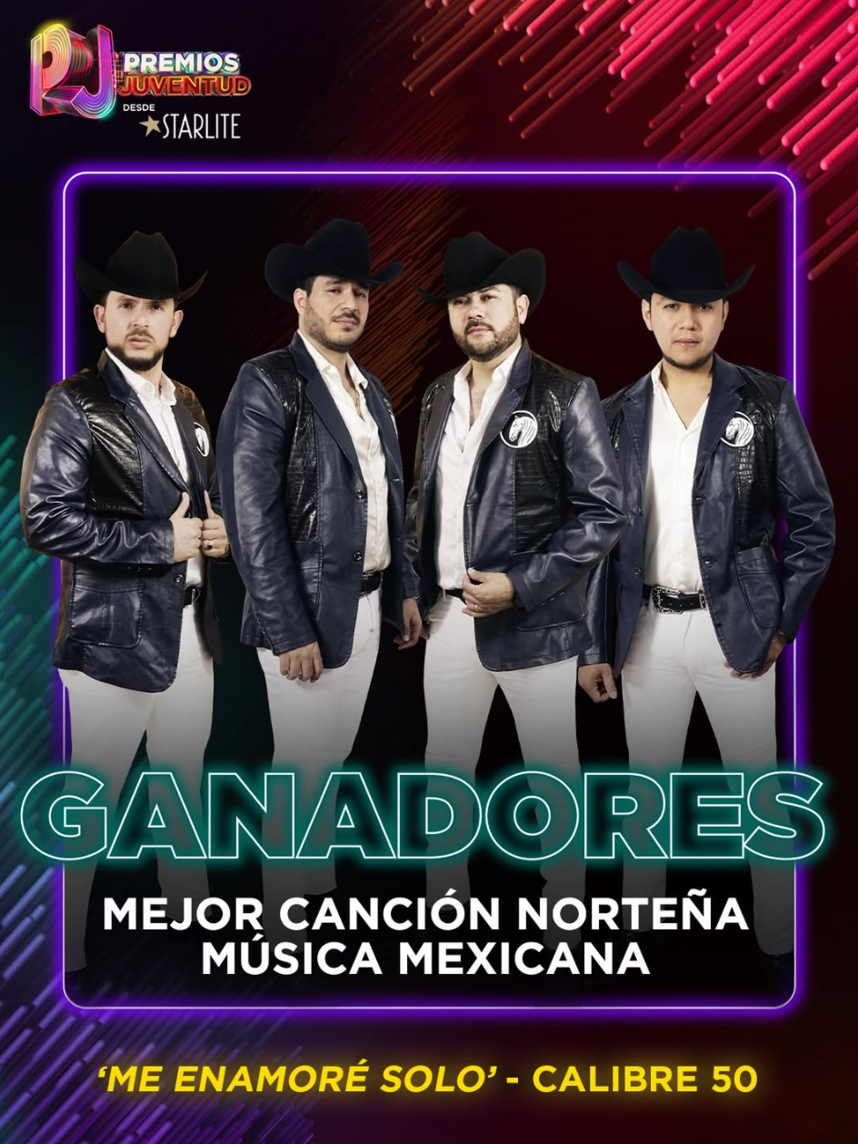 Calibre 50 conquista Premios Juventud 2026 y estrena “Pata de Perro”