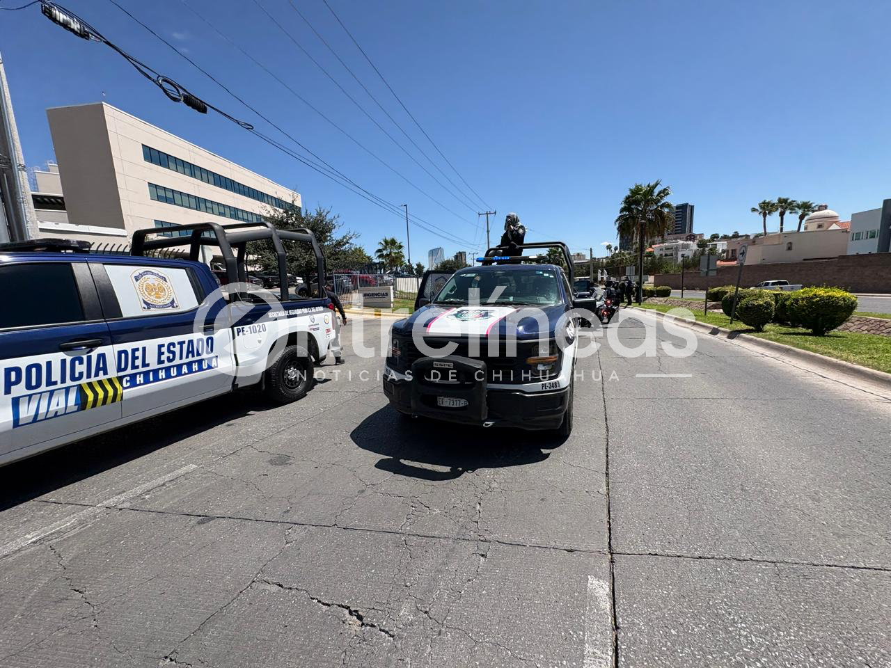 Trasladan a un agente estatal herido tras enfrentamiento en Ojinaga