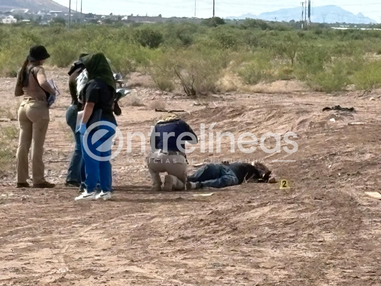 Localizan a hombre asesinado cerca de un arroyo en colonia Praderas del sur