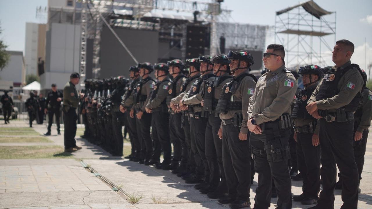 Despliega SSPE operativo interinstitucional con mil 142 elementos para seguridad del Grito de Independencia