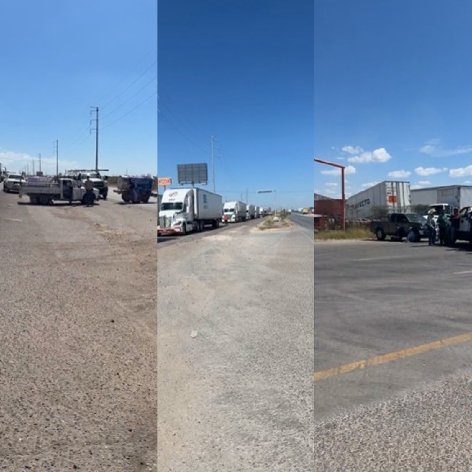Productores de leche cierran carretera a Delicias por falta de pagos