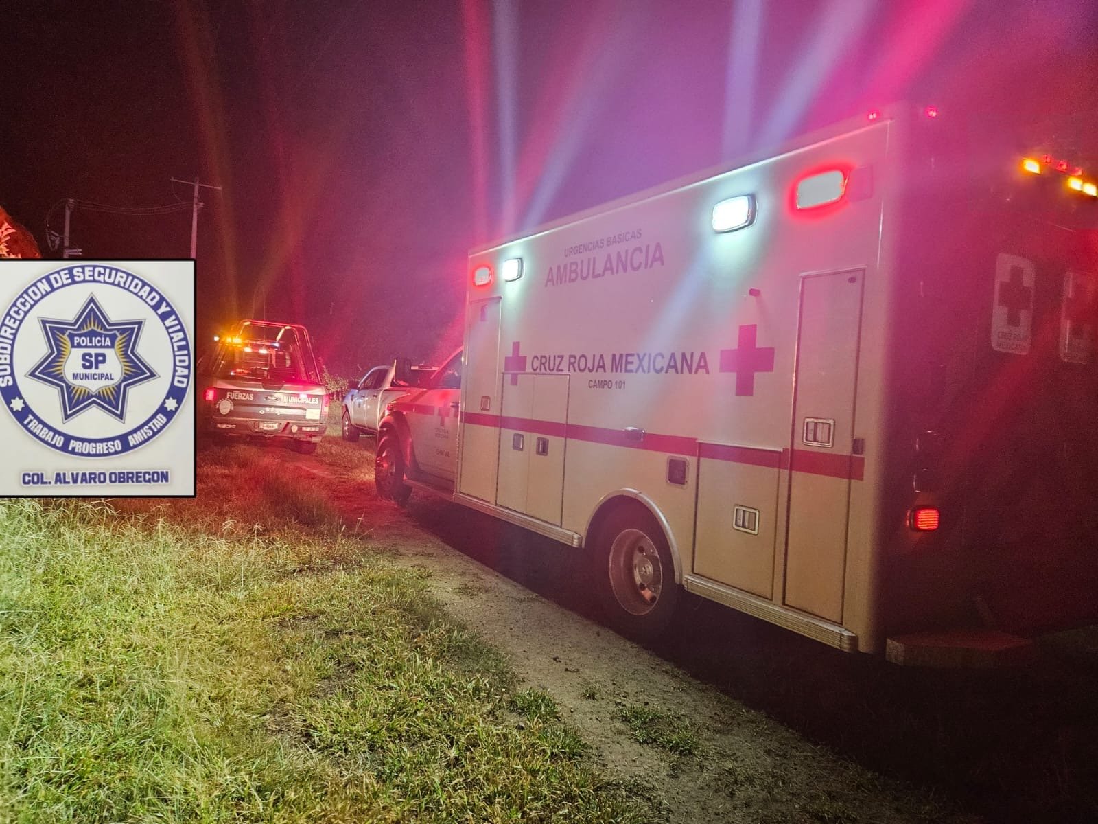 Investigan homicidio por arma blanca en huerta de Cuauhtémoc, una mujer lesionada