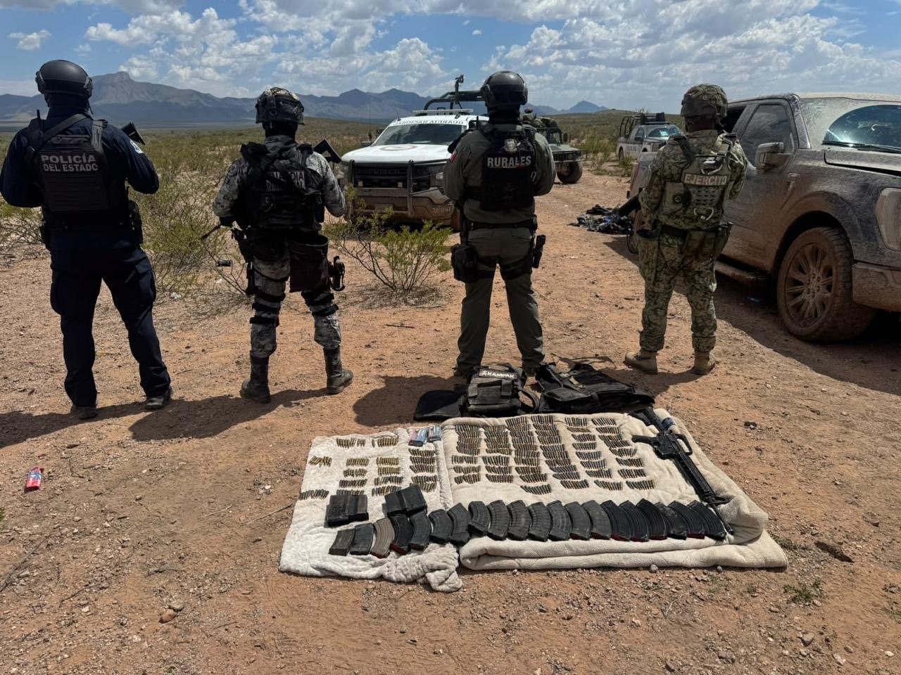 Implementan operativo en Ojinaga-El Paso tras ataque a helicóptero, desmantelan campamento clandestino - Entre Líneas - Noticias de Chihuahua