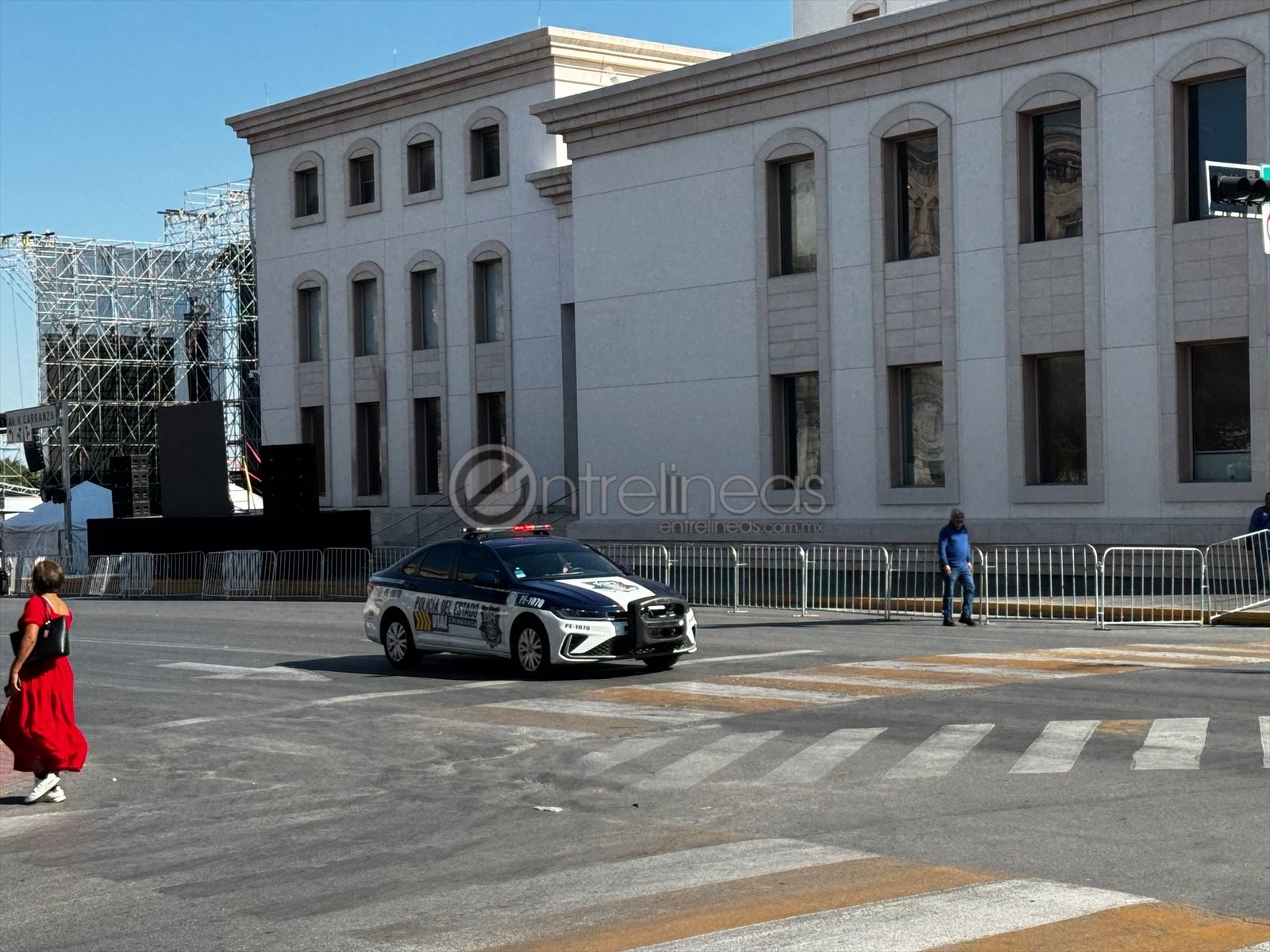 Comienza cierre de calles en el Centro por Grito de Independencia