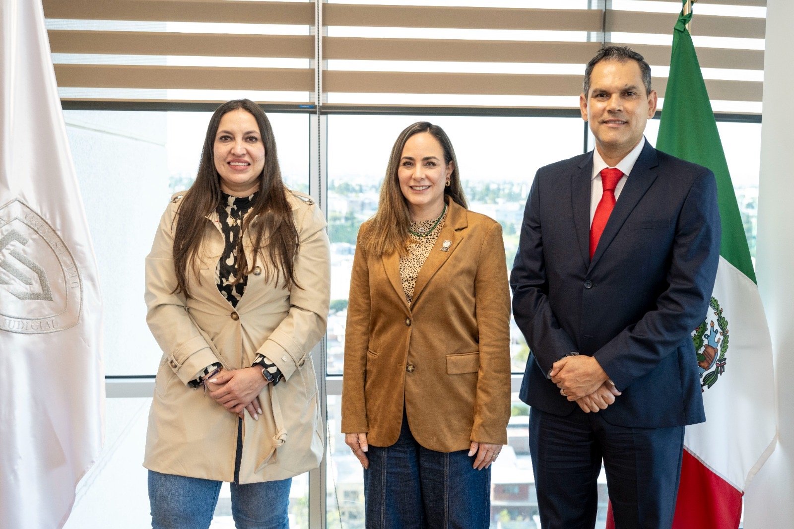 Magistrada Presidenta del Poder Judicial recibe a Nuevo Fiscal, Gilberto Loya; refrendan coordinación por la justicia y la seguridad en Chihuahua