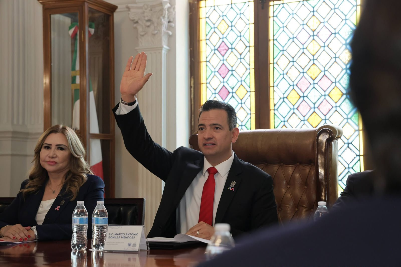 Otorgan licencia definitiva a Marco Bonilla
