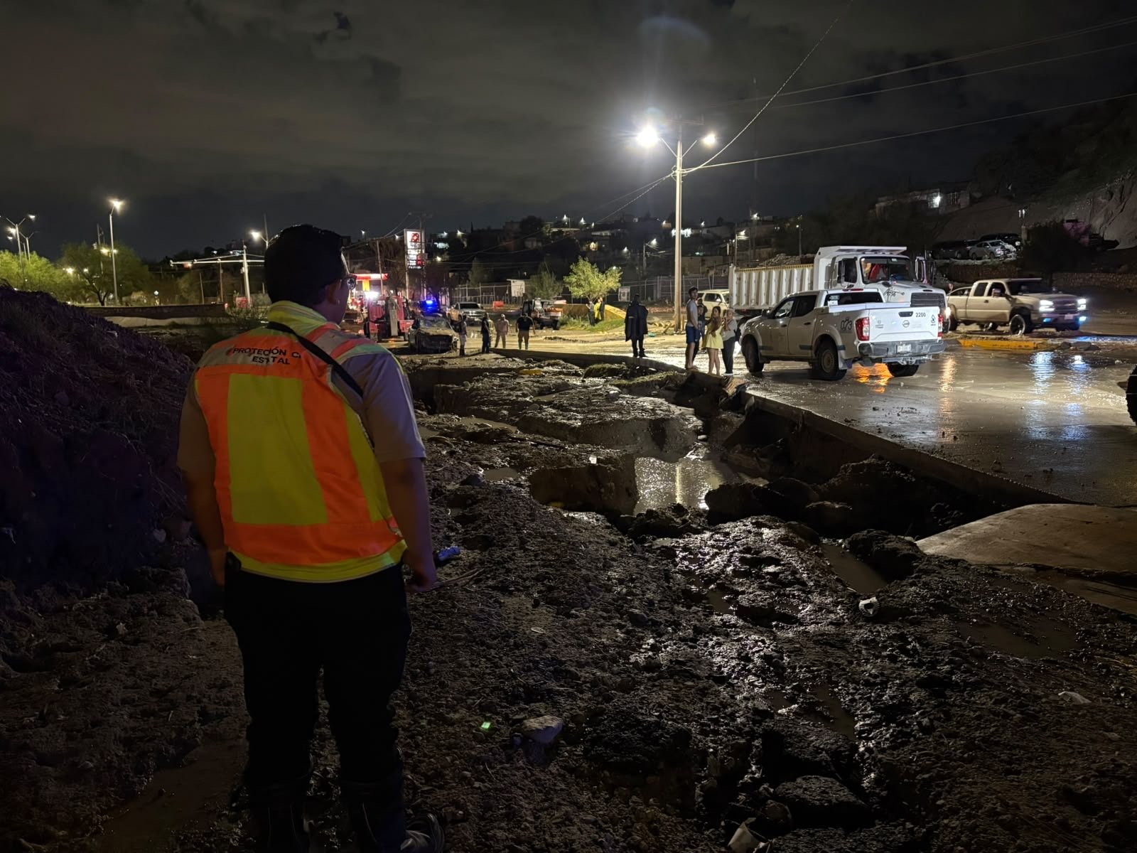 Lluvias de anoche dejaron 100 incidencias en Juárez, reporta Protección Civil