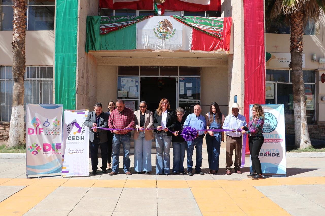 Inaugura CEDH séptima oficina itinerante, en La Junta, Guerrero
