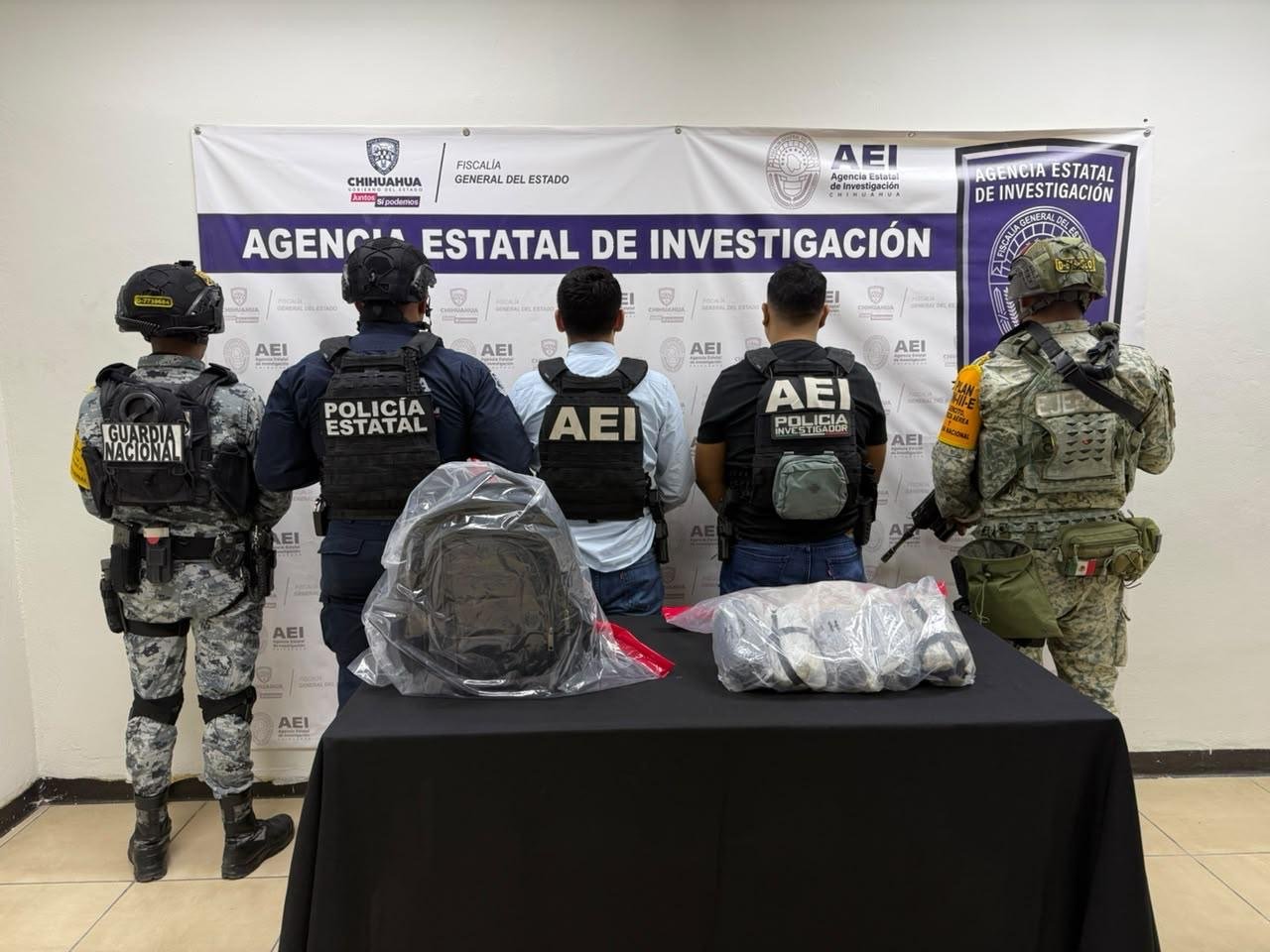 Aseguran más de cinco kilos de fentanilo en la colonia Misiones de Creel