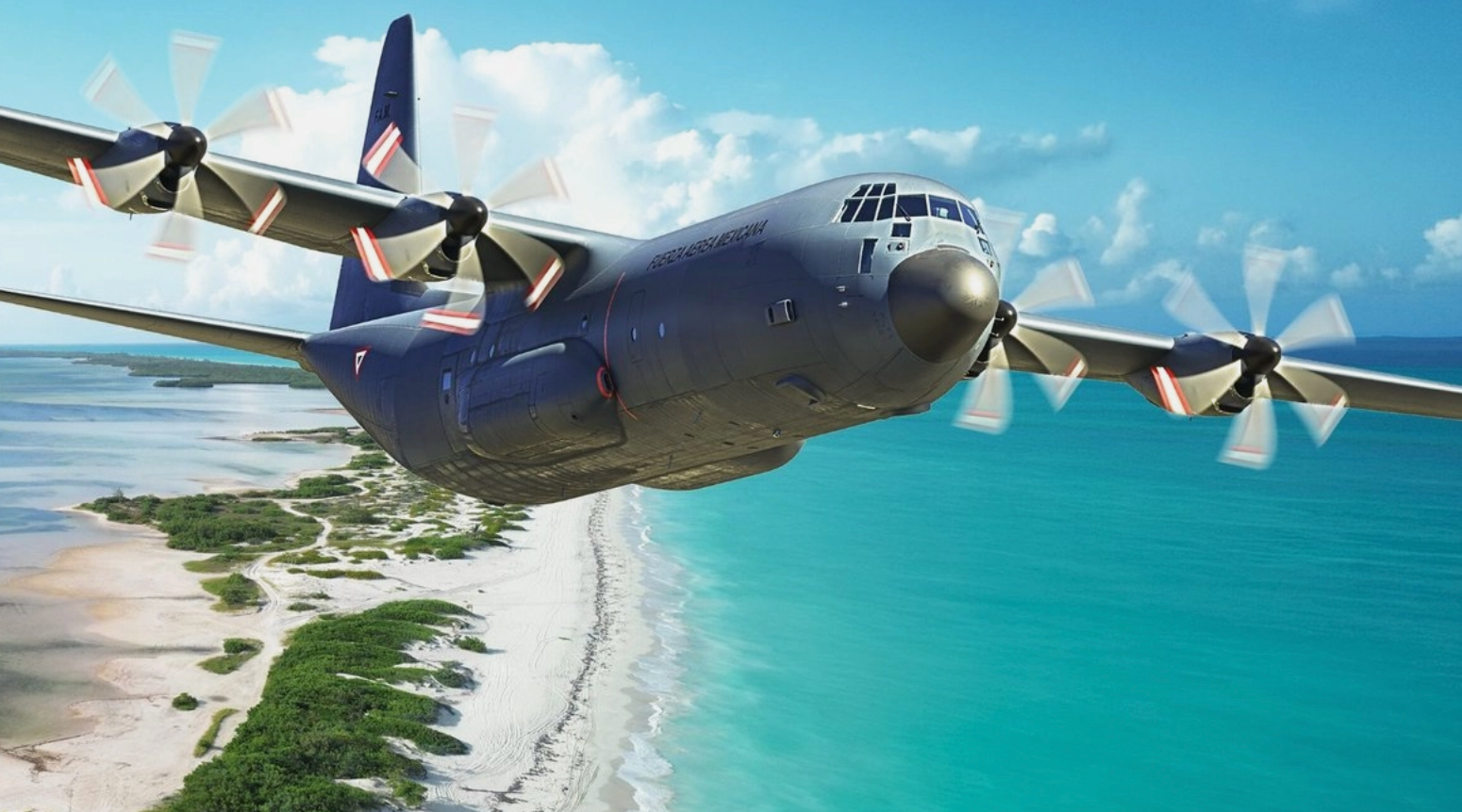 México compra a Estados Unidos avión táctico Súper Hércules; embajada celebra la adquisición